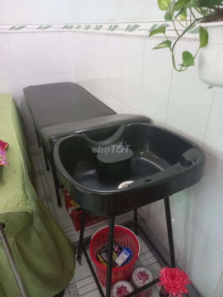 Giường gội đầu Kim loại, Nhựa. Mua bán Giường, chăn ga gối nệm tại Quận Bình Thuỷ Cần Thơ được đăng bởi phạm  thanh hình 1