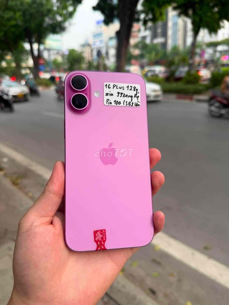 Apple iPhone 16 Plus 128GB Hồng Mỹ 100%. Mua bán Điện thoại tại Quận Cầu Giấy Hà Nội được đăng bởi Đức mạnh hình 1