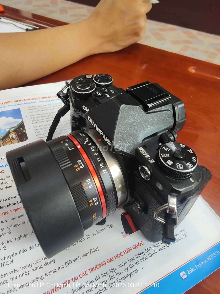 Máy ảnh Olympus OM-D E-M5 Mark II Đen. Mua bán Máy ảnh, Máy quay tại Quận 4 Tp Hồ Chí Minh được đăng bởi Phú hình 1