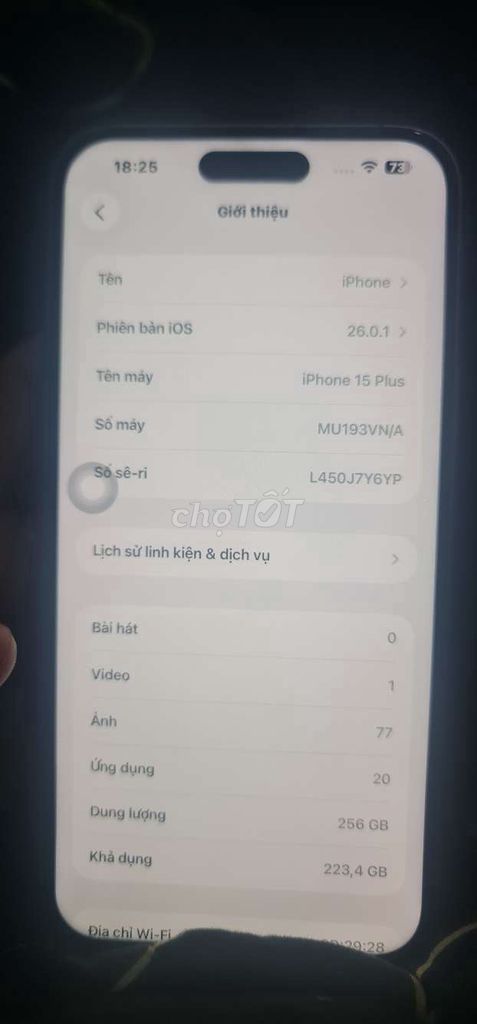 iPhone 15 Plus bb. Mua bán Điện thoại tại Huyện Tịnh Biên An Giang được đăng bởi Gà Nòi 67 hình 1