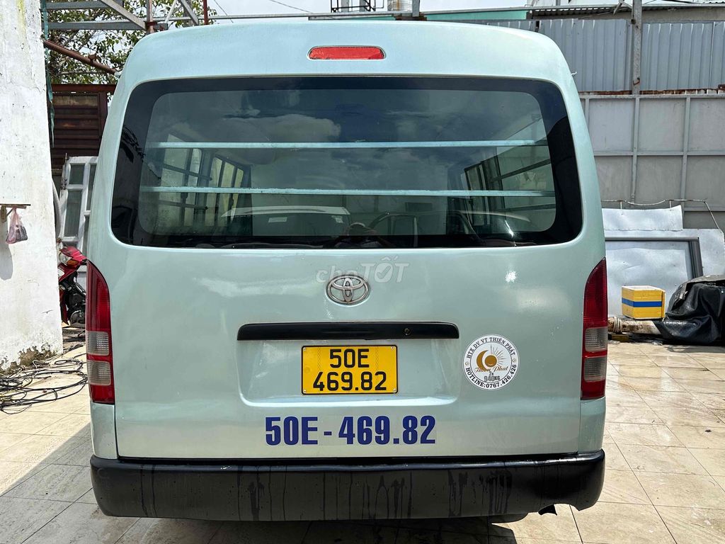 Toyota Hiace 2008 - 123 km. Mua bán Ô tô tại Quận Bình Tân Tp Hồ Chí Minh được đăng bởi Huỳnh tấn pha hình 10