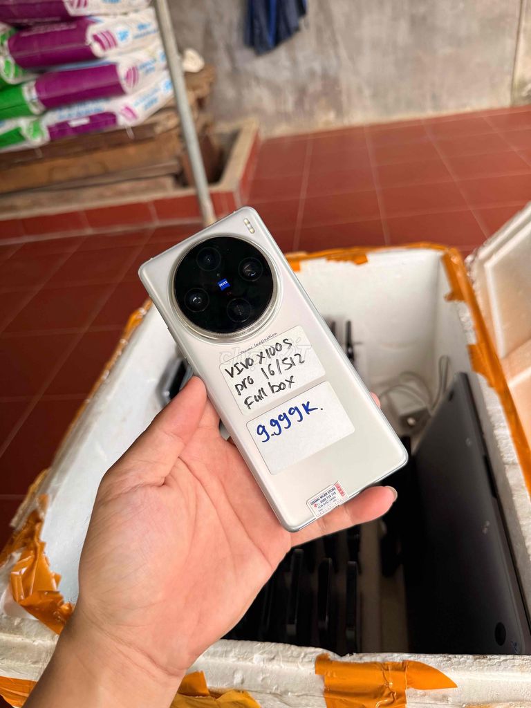 Vivo X100s Pro 16GB 512GB Trắng. Mua bán Điện thoại tại Quận Gò Vấp Tp Hồ Chí Minh được đăng bởi Quảng Phạm Mua Iphone Lock và QT  HCM hình 1