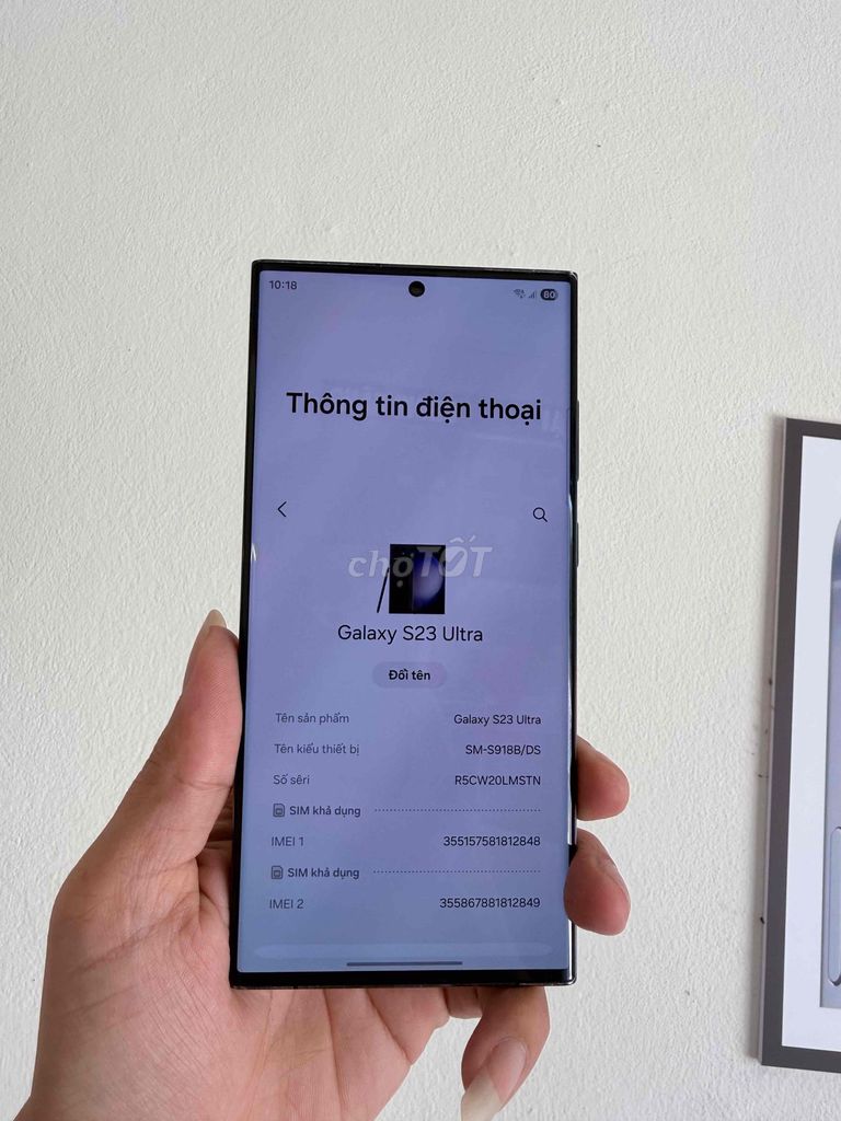 Samsung S23 Ultra 8GB/256GB Đen. Mua bán Điện thoại tại Huyện Thanh Liêm Hà Nam được đăng bởi Pool Pool hình 1