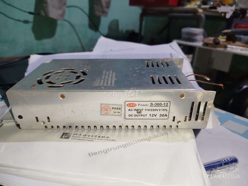 Nguồn tổ ong 12V 30A. Mua bán Linh kiện (RAM, Card...) tại Huyện Bình Sơn Quảng Ngãi được đăng bởi Nguồn Xung hình 1