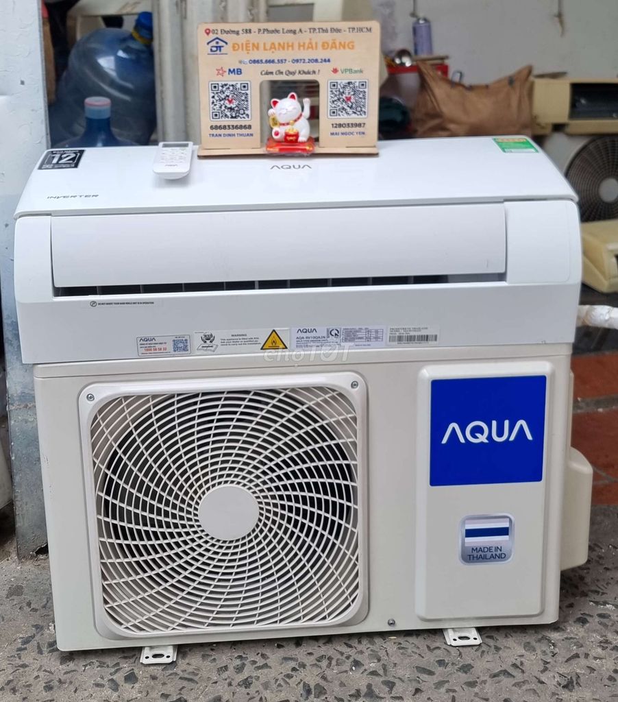 Aqua 1hp inverter mới mua t10/25