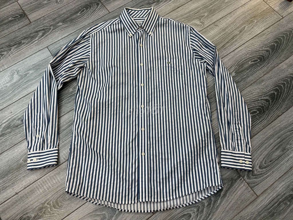 Áo sơ mi Lacoste Cotton Nam Xanh, trắng cũ. Mua bán Quần áo tại Thành phố Biên Hòa Đồng Nai được đăng bởi Đỗ Liên hình 1