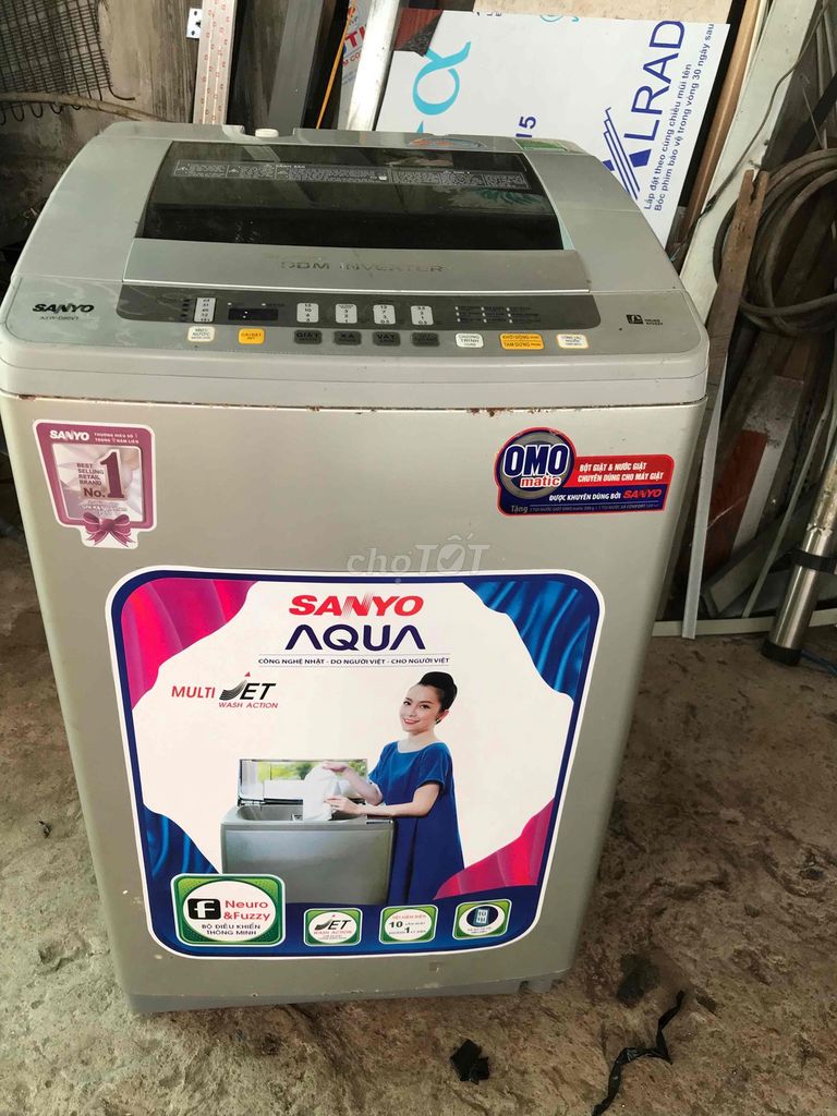 Máy giặt Sanyo Inverter 9 Kg. Mua bán Máy giặt tại Thành phố Long Xuyên An Giang được đăng bởi Máy lạnh Inverter hình 1