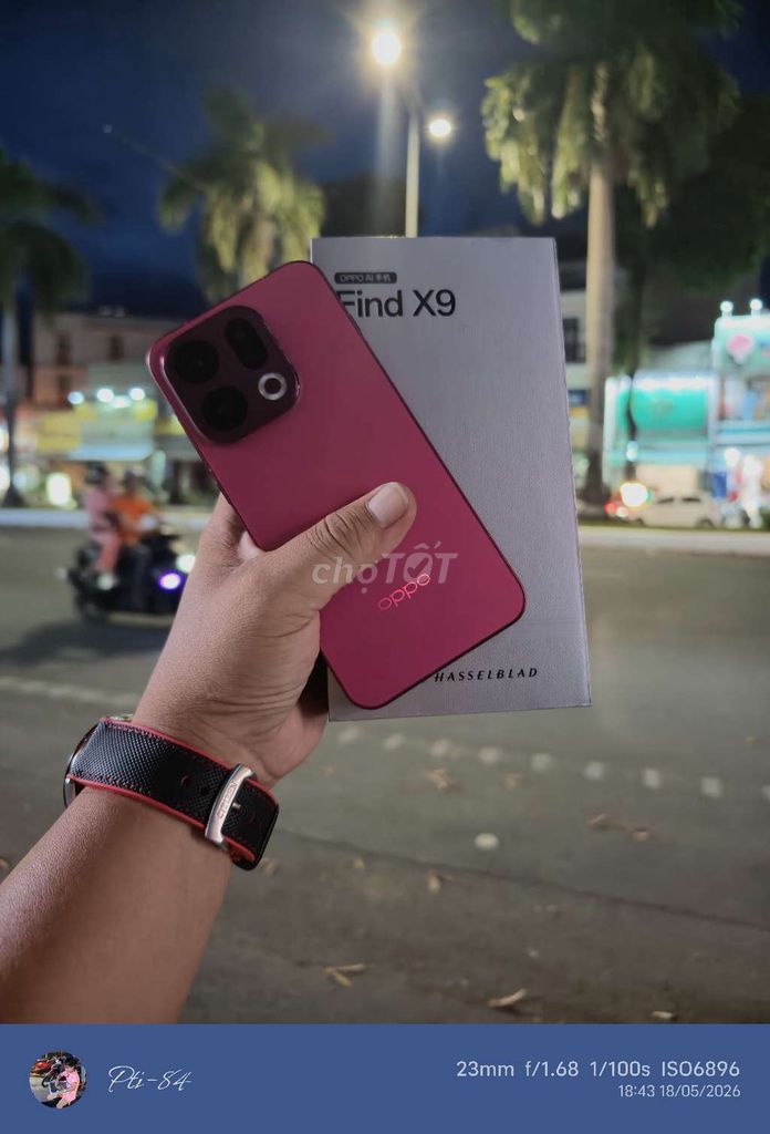 OPPO Find X9 12GB/256GB Đỏ. Mua bán Điện thoại tại Huyện Long Hồ Vĩnh Long được đăng bởi ptiteck hình 1