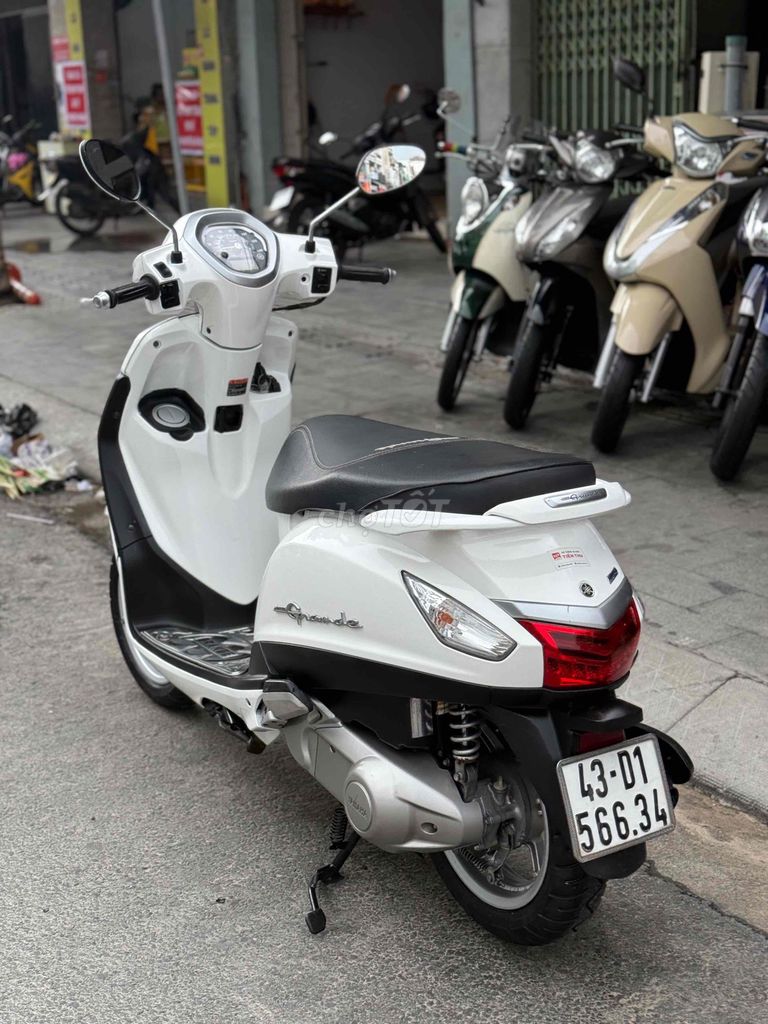 Grande bản màu trắng nguyên rin. Mua bán Xe máy tại Quận Thanh Khê Đà Nẵng được đăng bởi Cửa Hàng Xe Máy Lê Được hình 3