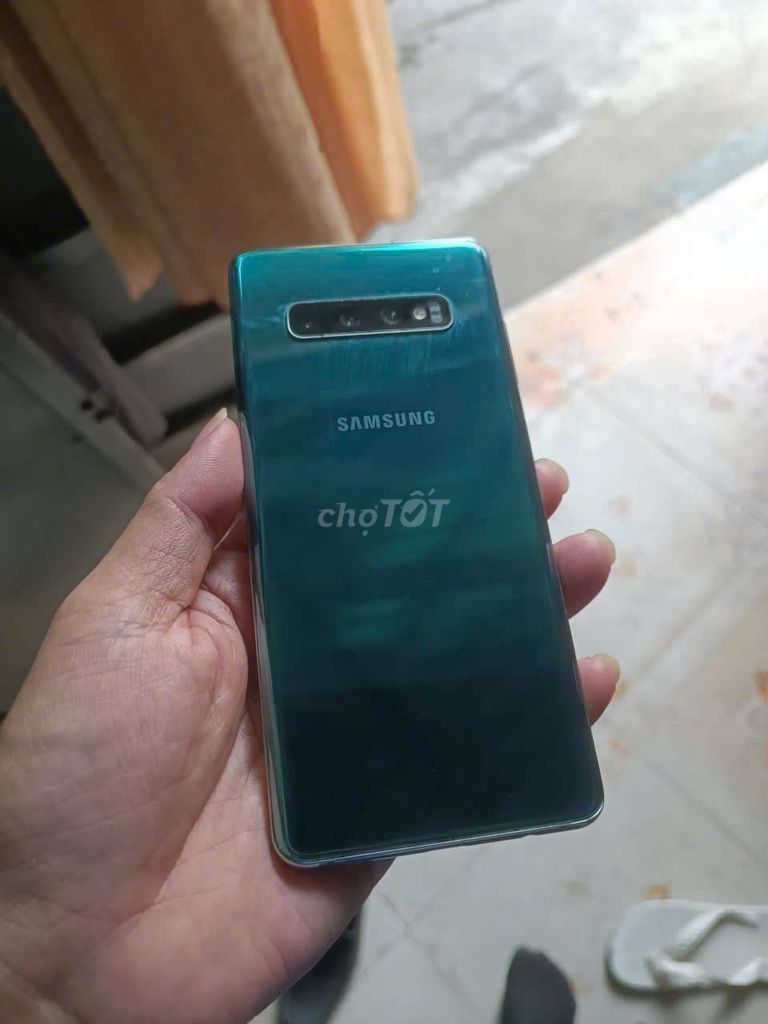 Samsung S10 Plus 128GB Xanh. Mua bán Điện thoại tại Thành phố Vũng Tàu Bà Rịa - Vũng Tàu được đăng bởi Thành Lộc hình 1