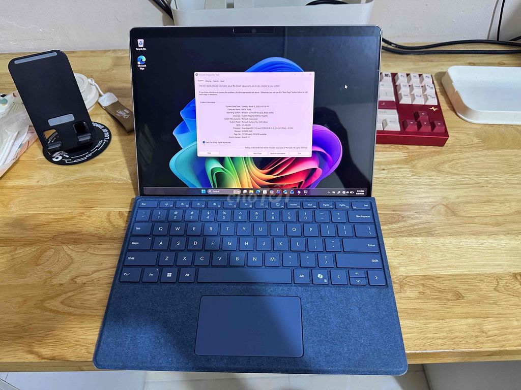 Microsoft Surface Pro 11 OLED 32GB/2TB. Mua bán Máy tính bảng tại Quận 12 Tp Hồ Chí Minh được đăng bởi Đăng Khoa hình 1