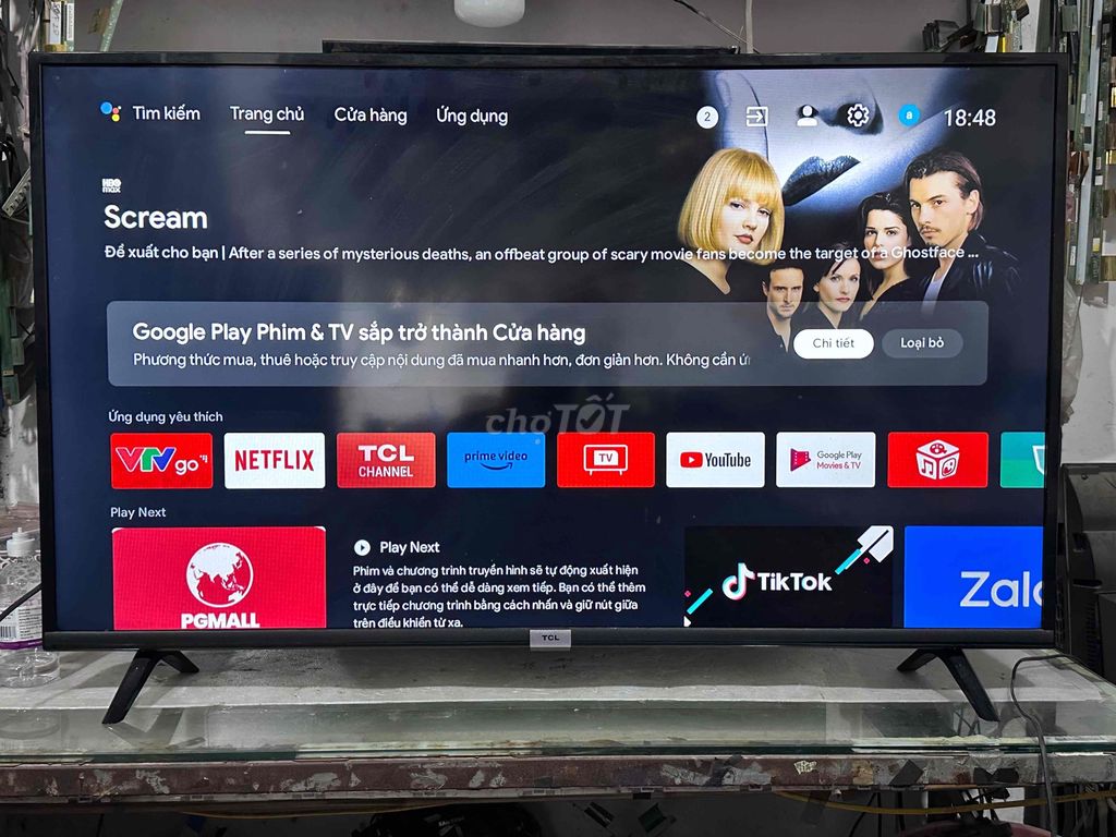 Thanh lý Tivi TCL 49 wifi đang chạy tốt. Mua bán Tivi, Âm thanh tại Quận Hoàng Mai Hà Nội được đăng bởi Tuấn Anh hình 1