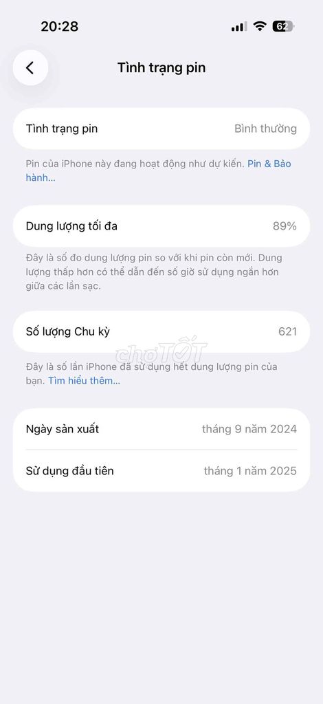 Apple iPhone 16 Pro 128GB Xám. Mua bán Điện thoại tại Quận Bắc Từ Liêm Hà Nội được đăng bởi Vũ Hoàng Hiệp hình 1
