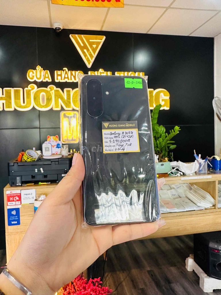 Samsung A36 5G 128GB ken giá iu❤️. Mua bán Điện thoại tại Thành phố Bến Tre Bến Tre được đăng bởi HươngGiangmobile hình 1
