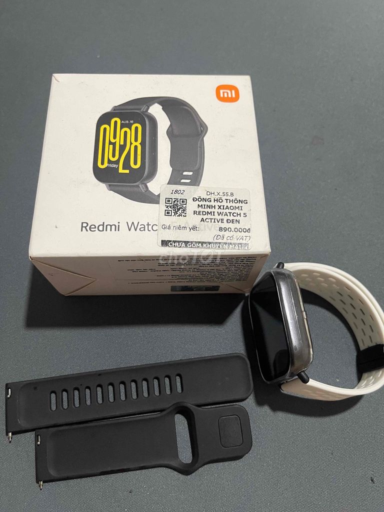 Xiaomi Redmi Watch 5 Active Đen ít sử dụng. Mua bán Thiết bị đeo thông minh tại Quận 1 Tp Hồ Chí Minh được đăng bởi Trân hình 1