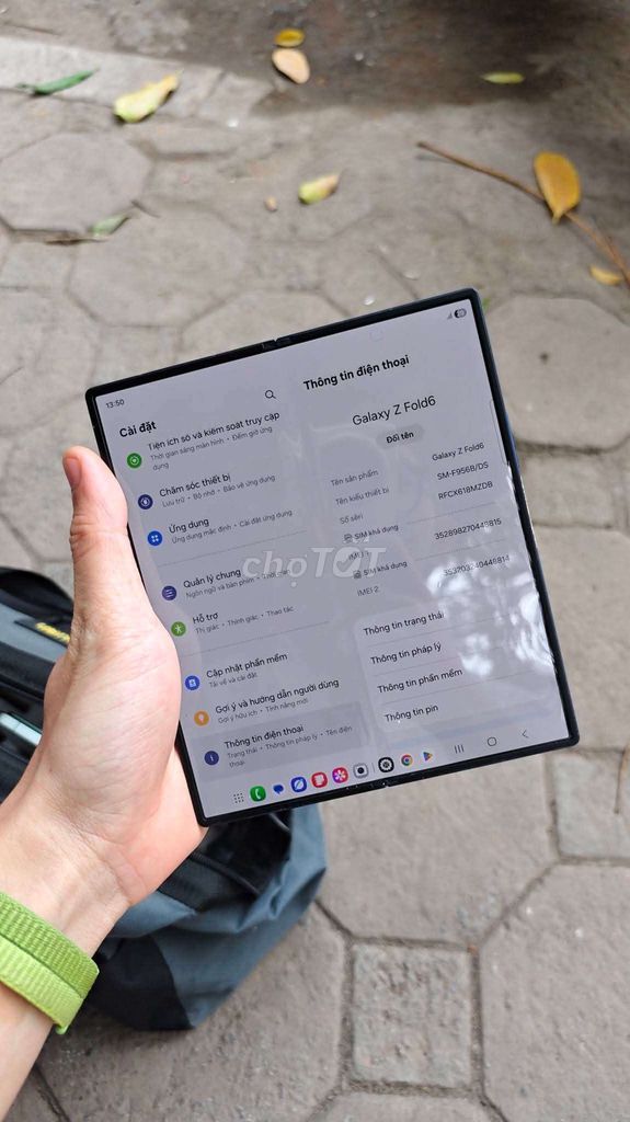 Samsung Galaxy Z Fold6 Chính Hãng. Mua bán Điện thoại tại Quận Ba Đình Hà Nội được đăng bởi Nguyễn Thanh Sơn hình 1