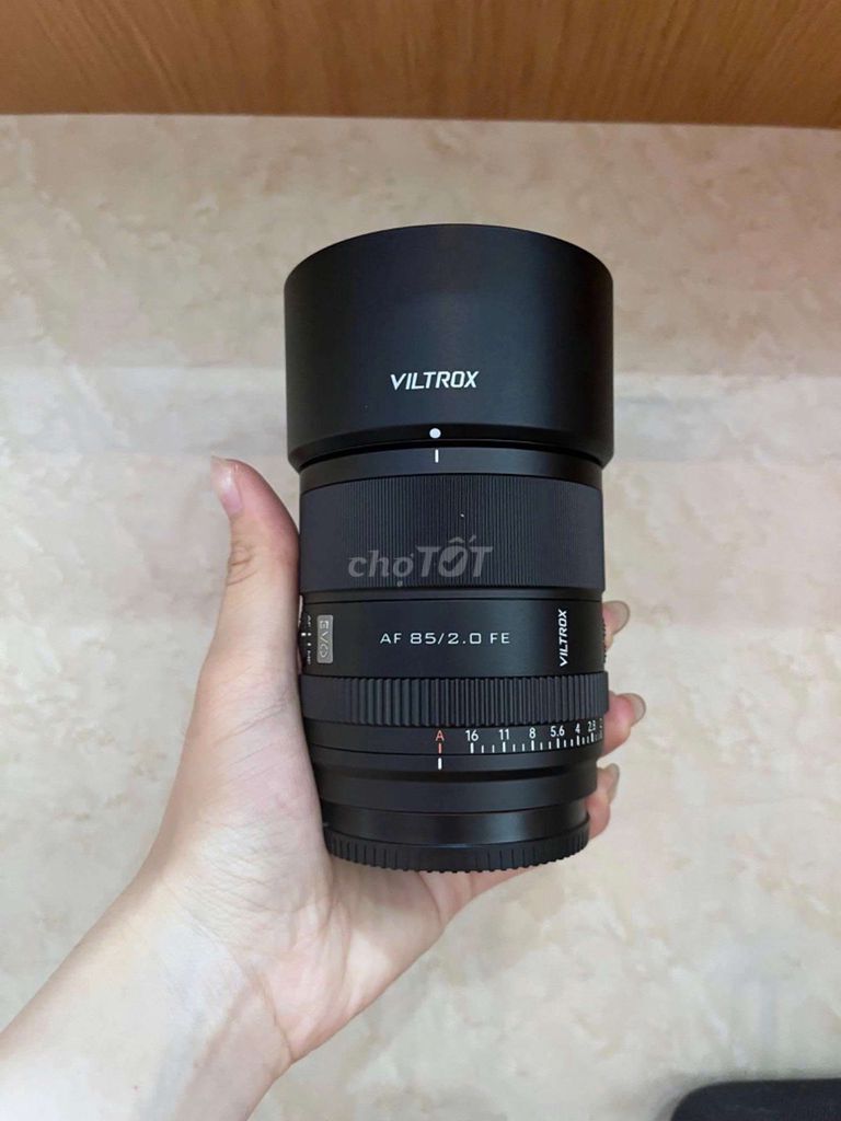 Ống kính Viltrox 85mm F2 EVo Đen. Mua bán Máy ảnh, Máy quay tại Quận 1 Tp Hồ Chí Minh được đăng bởi Thanh Thanh hình 1