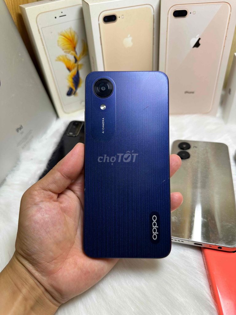 Oppo A17k 3GB/64GB Xanh. Mua bán Điện thoại tại Huyện Gò Công Đông Tiền Giang được đăng bởi Điện Thoại Giá Rẻ hình 1