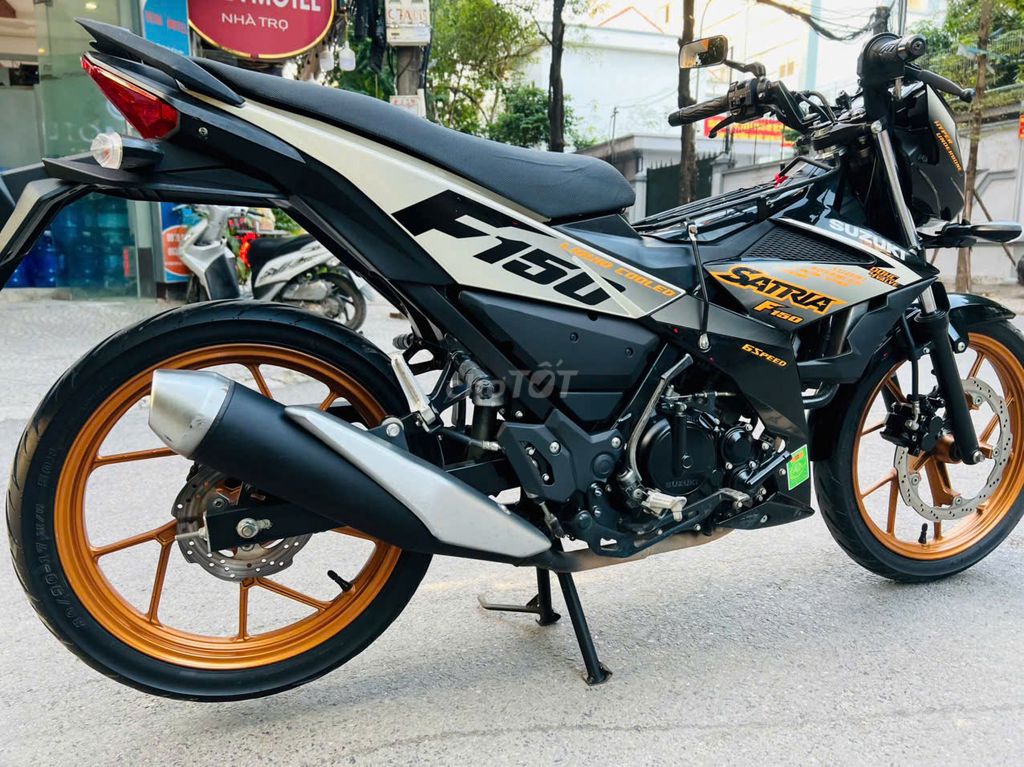 Suzuki Satria F150 Đen Trắng Cam. Mua bán Xe máy tại Quận Nam Từ Liêm Hà Nội được đăng bởi MAI HÒA hình 5