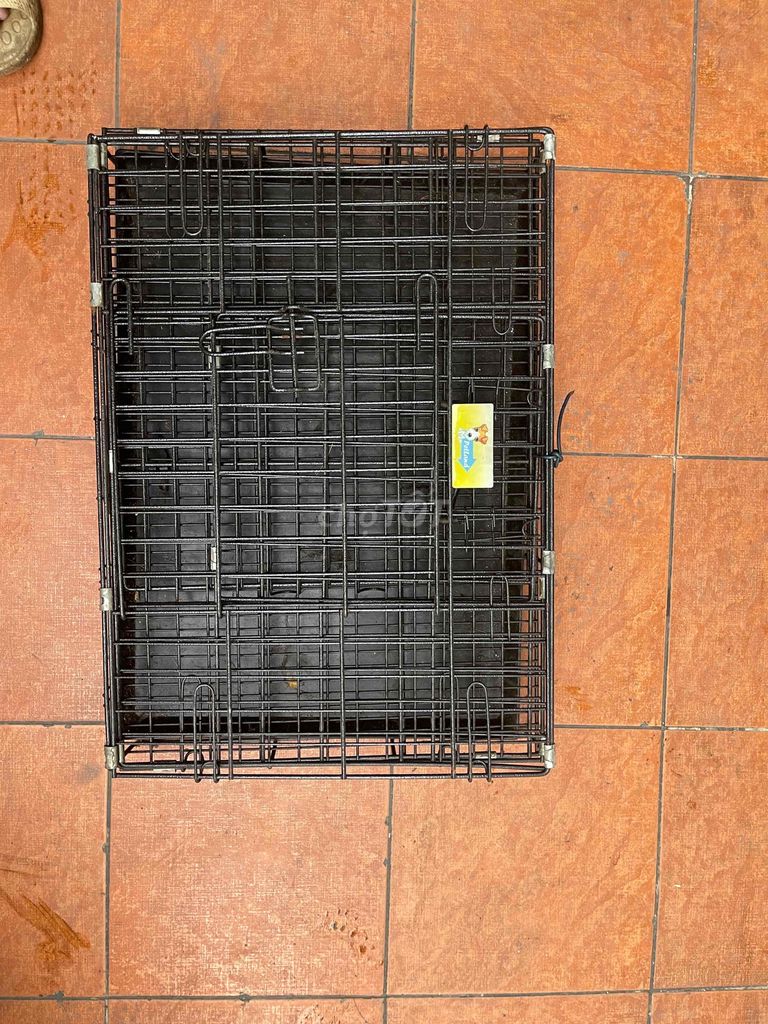 Lồng chó Kim loại Đen đã sử dụng. Mua bán Phụ kiện, Thức ăn, Dịch vụ tại Thành phố Dĩ An Bình Dương được đăng bởi XVuong hình 1