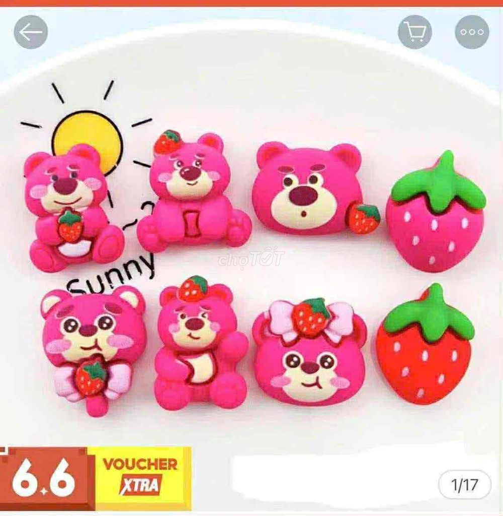 Charm dép nhựa nhiều màu unisex. Mua bán Giày dép tại Huyện Bình Chánh Tp Hồ Chí Minh được đăng bởi Hiền Hiền hình 1