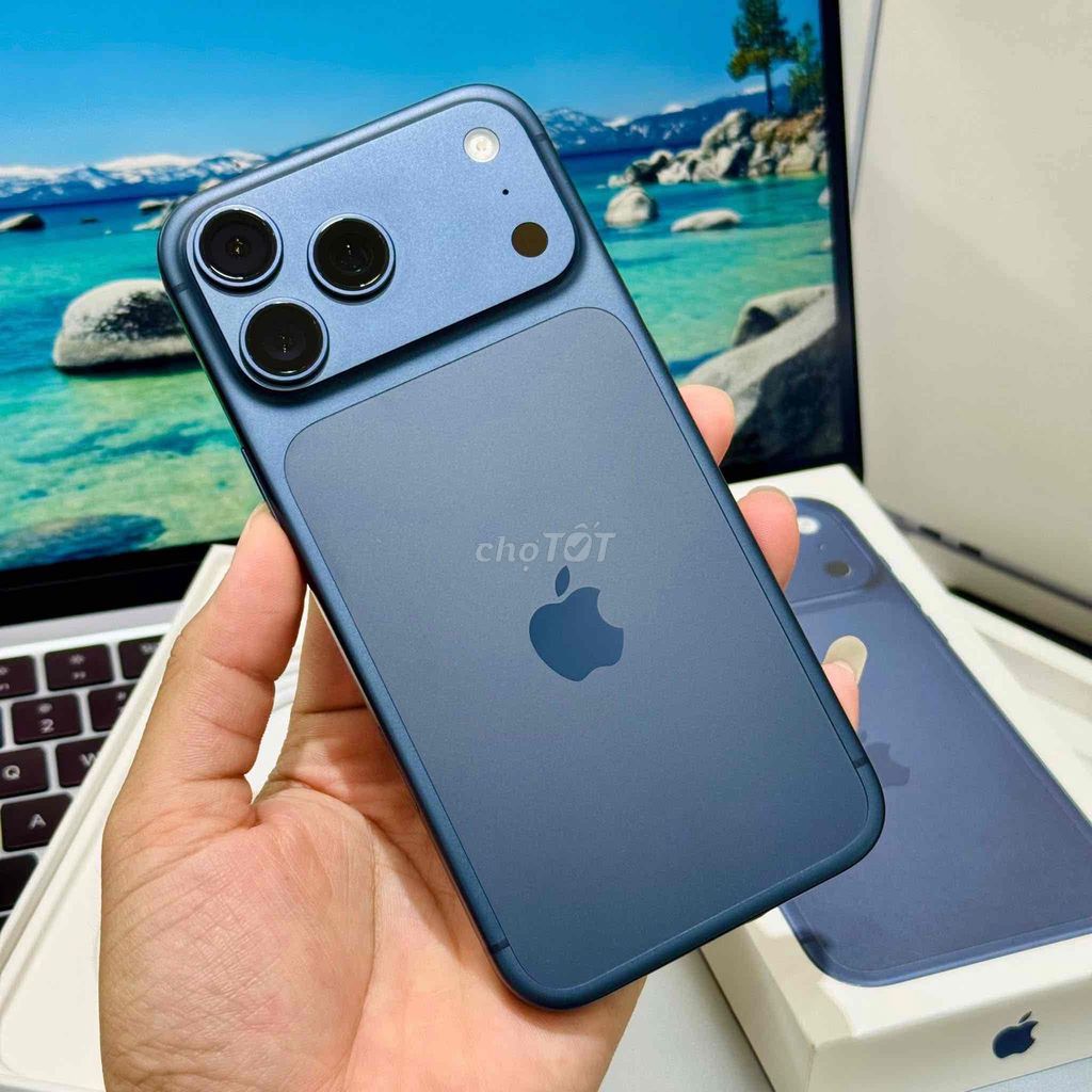 17 Pro Max 256GB Xanh Chính Hãng VN BH T9 2026. Mua bán Điện thoại tại Quận Hai Bà Trưng Hà Nội được đăng bởi HOÀNG NAM hình 1