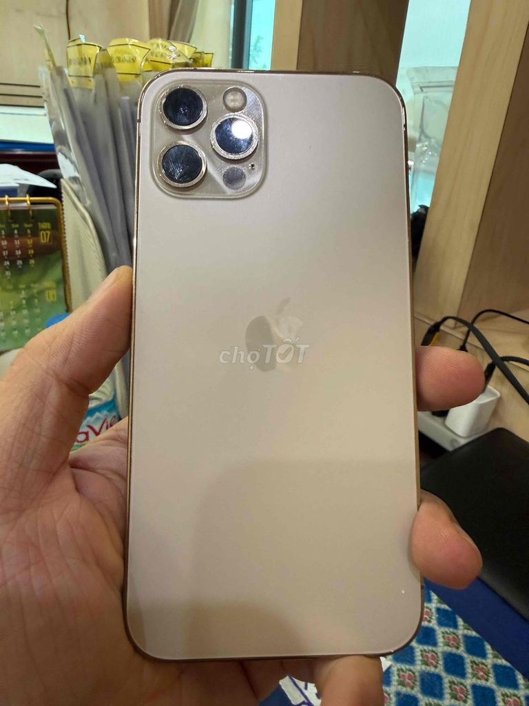 Apple iPhone 12 Pro 128GB Vàng. Mua bán Điện thoại tại Quận Lê Chân Hải Phòng được đăng bởi TQD hình 1
