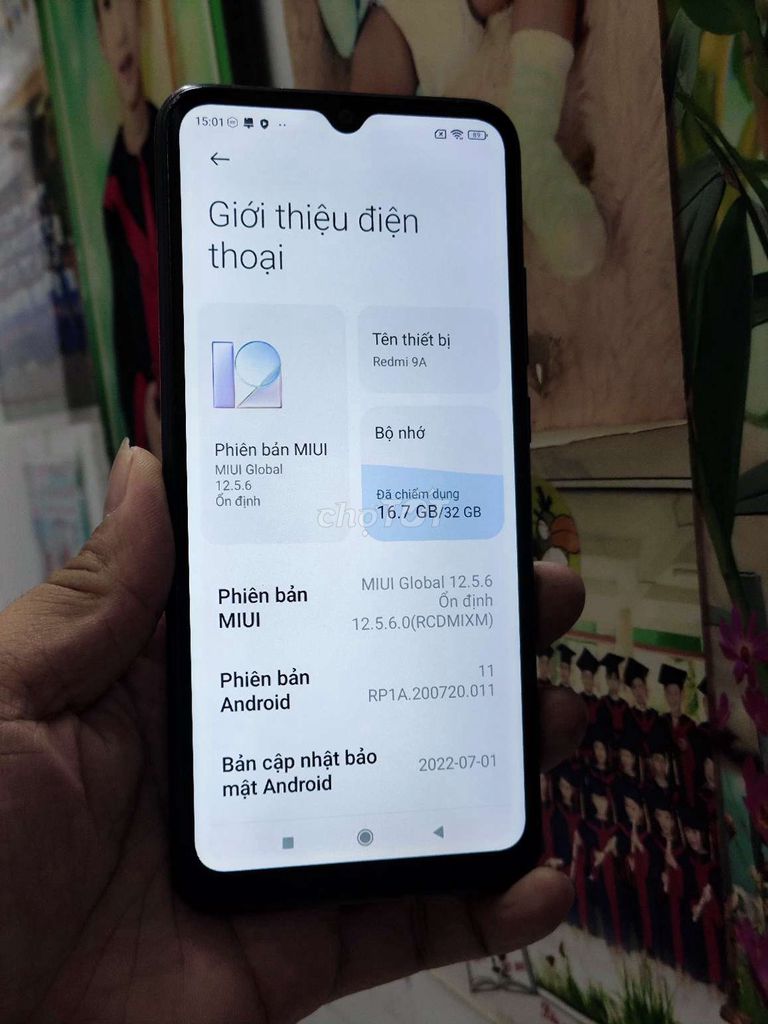 Redmi 9A , zin chữa cháy ngon rẻ. Mua bán Điện thoại tại Quận 8 Tp Hồ Chí Minh được đăng bởi Thanh  Thanh  hình 1
