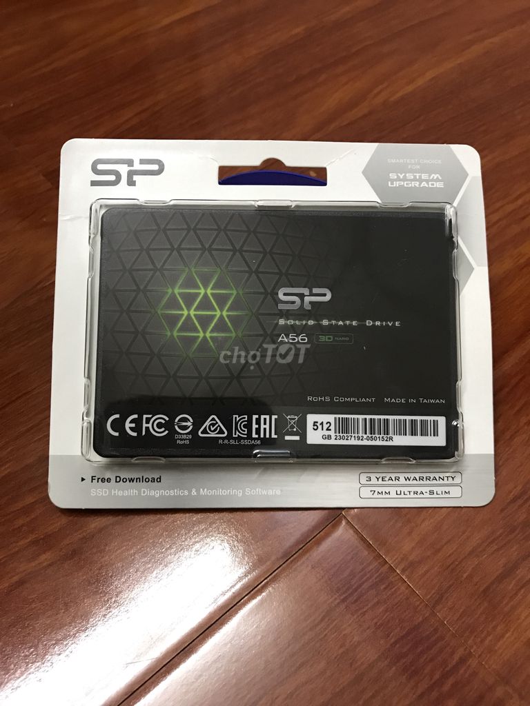Ổ cứng SSD 512GB Silicon A55/56/58 NEW 100%BH 3năm