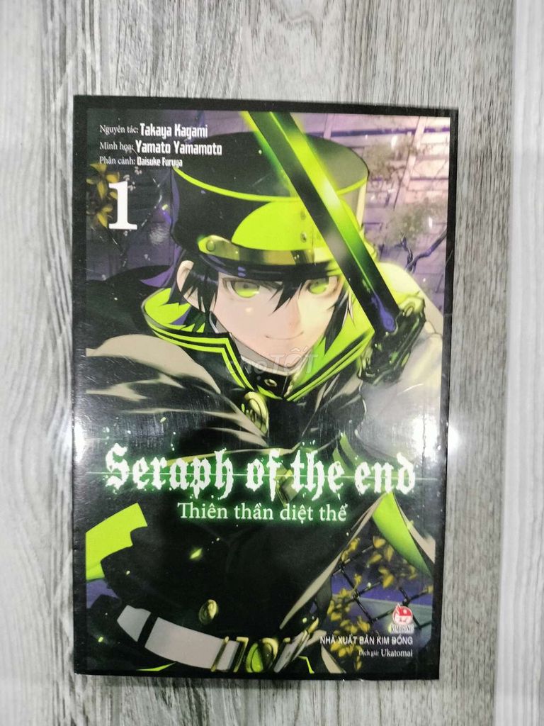 Truyện tranh Seraph of The End Tập 1. Mua bán Sách tại Quận Liên Chiểu Đà Nẵng được đăng bởi Cuong Nguyen hình 1