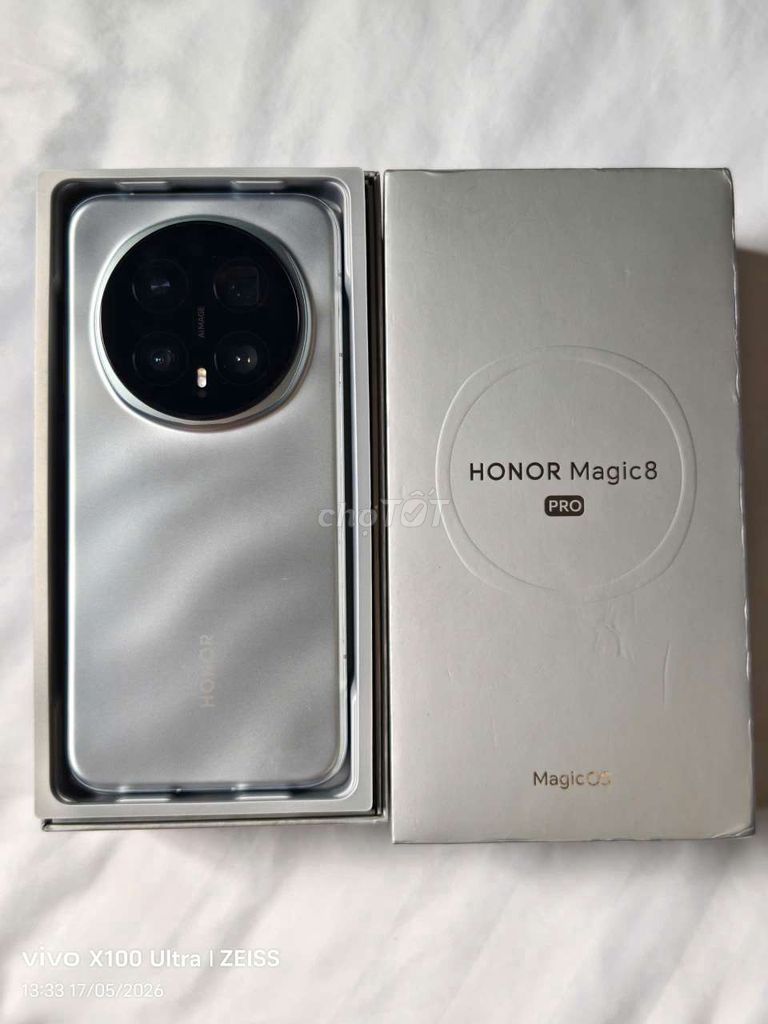 Honor Magic 8 Pro 512GB Bạc 99%. Mua bán Điện thoại tại Thành phố Mỹ Tho Tiền Giang được đăng bởi Tony Nguyen hình 1