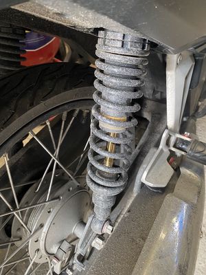 Phuộc nhún X1R Đen vàng Đã sử dụng