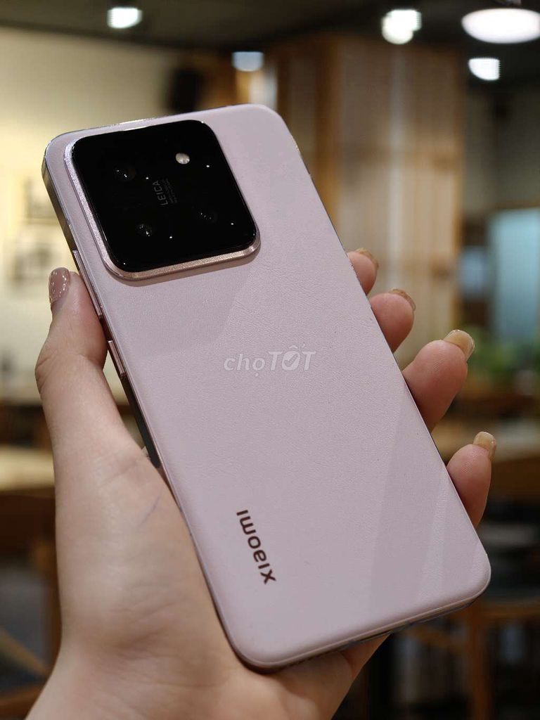 Xiaomi 14 256GB Hồng da. Mua bán Điện thoại tại Quận 10 Tp Hồ Chí Minh được đăng bởi Bony hình 1