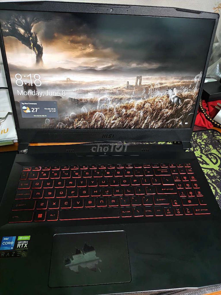 MSI GF66 i5-11400H RTX 3050 512GB Đen. Mua bán Laptop tại Huyện Trảng Bom Đồng Nai được đăng bởi Tấn Nguyễn Mạnh hình 1