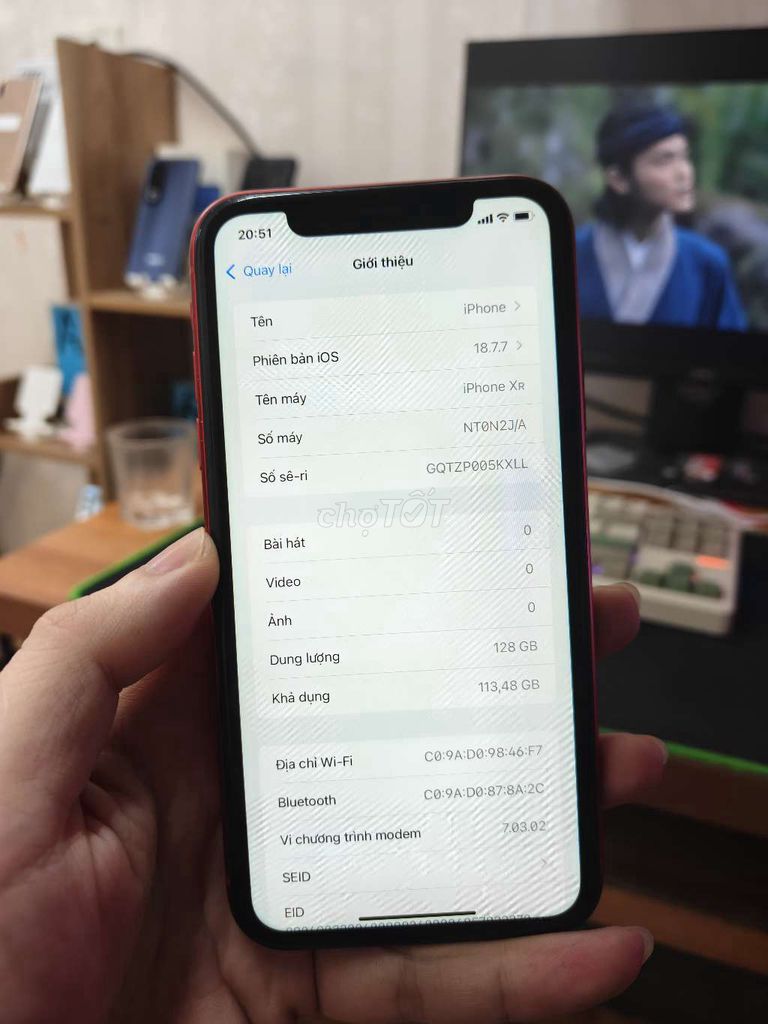 iPhone Xr 128GB Đỏ Đã sử dụng. Mua bán Điện thoại tại Quận Thanh Xuân Hà Nội được đăng bởi cửa hàng điện thoại giá rẻ hình 1