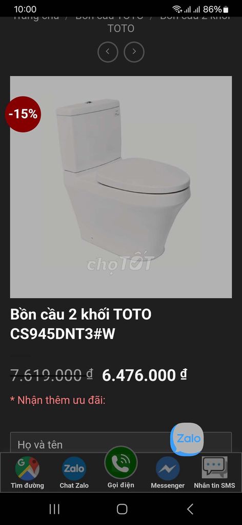 Câu toto 945