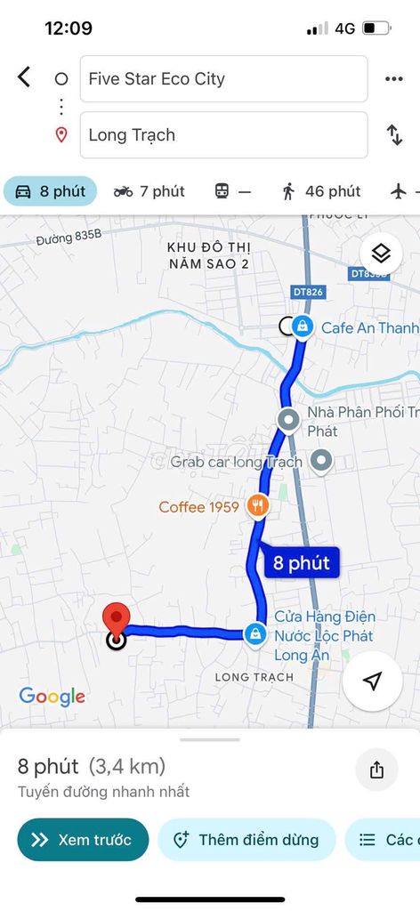 Đất thổ cư 126 m2