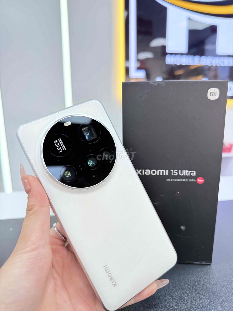 XIAOMI MI 15 ULTRA-FULLBOX-BẢN 12/256G-MÀU TRẮNG. Mua bán Điện thoại tại Thành phố Biên Hòa Đồng Nai được đăng bởi Mobile Di Động Biên Hoà hình 1
