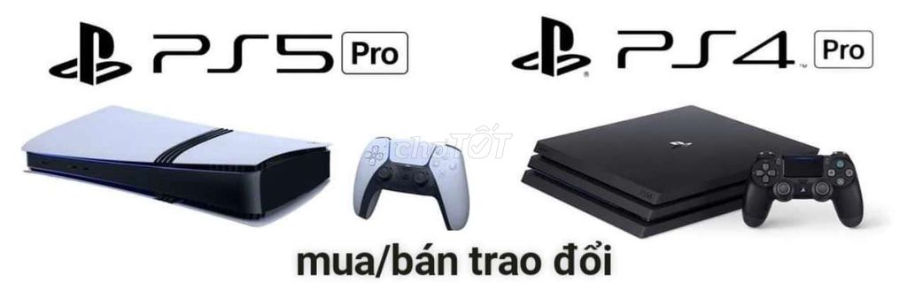 PS5 - PS4 Pro/Slim giá chỉ từ 2.xtr