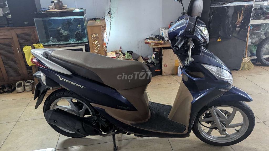 Xe vision màu xanh đời 2013. Mua bán Xe máy tại Quận Thanh Khê Đà Nẵng được đăng bởi truongbui hình 2