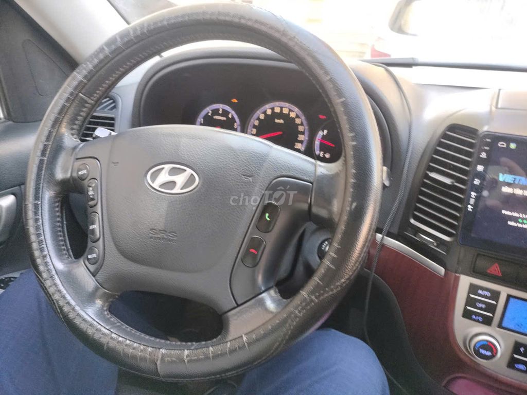Hyundai Santa Fe MLX 2009 Bạc 137276 km. Mua bán Ô tô tại Thị xã Bỉm Sơn Thanh Hóa được đăng bởi Anh Tuấn hình 6