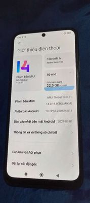 Xiaomi Redmi Note 10S 128GB Đã sử dụng