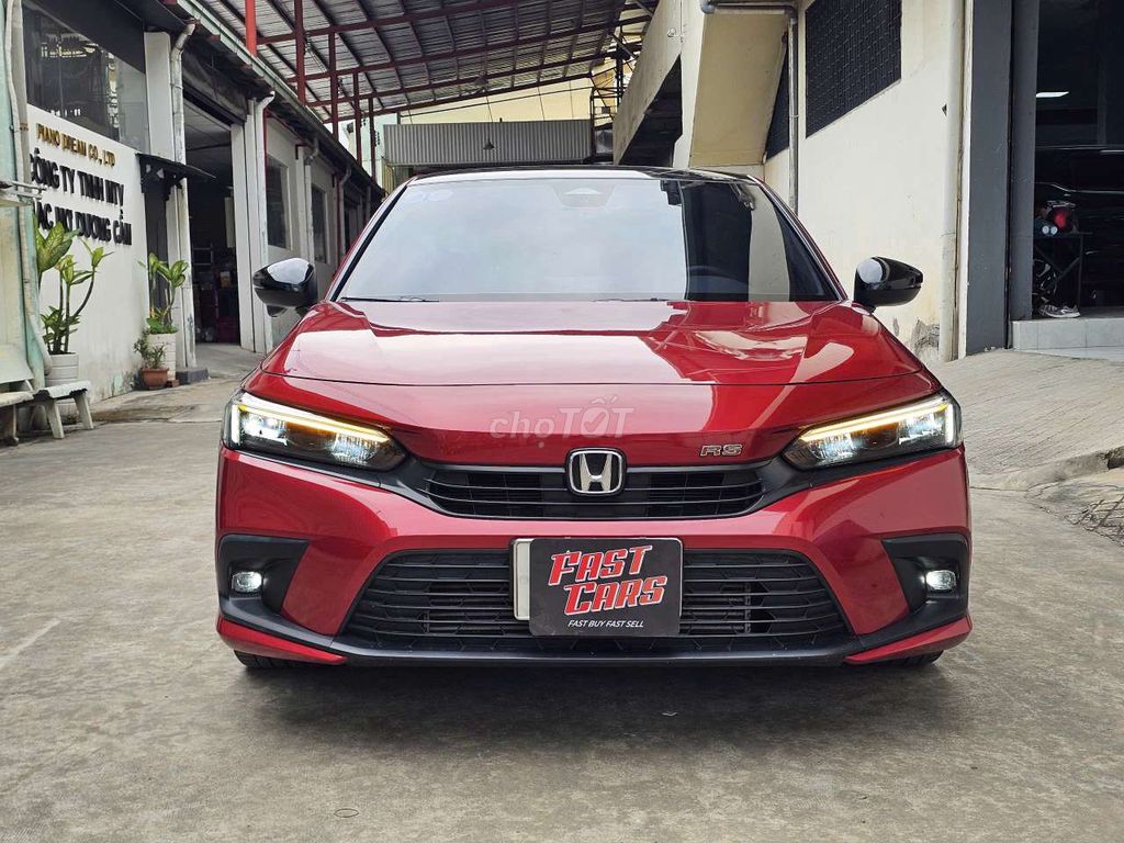 Honda Civic RS 2023 1.5 Turbo, màu đỏ,đi 23.000 km