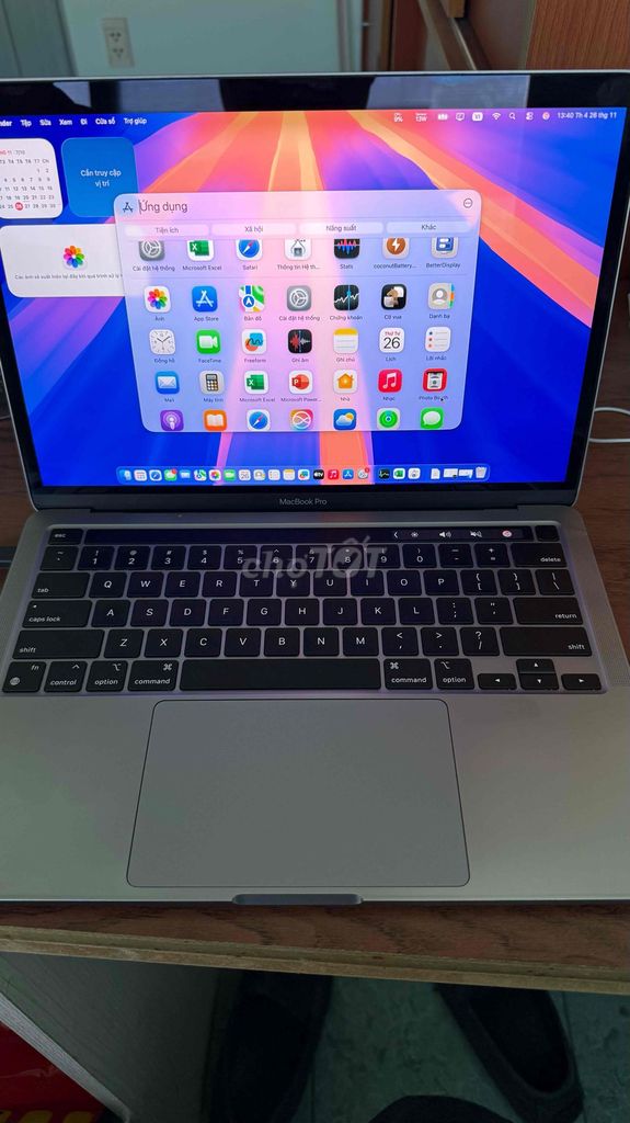 Macbook Pro M1 13 inch touch bar 8GB RAM/ 256G 98%. Mua bán Laptop tại Quận Tân Bình Tp Hồ Chí Minh được đăng bởi Thái hình 1