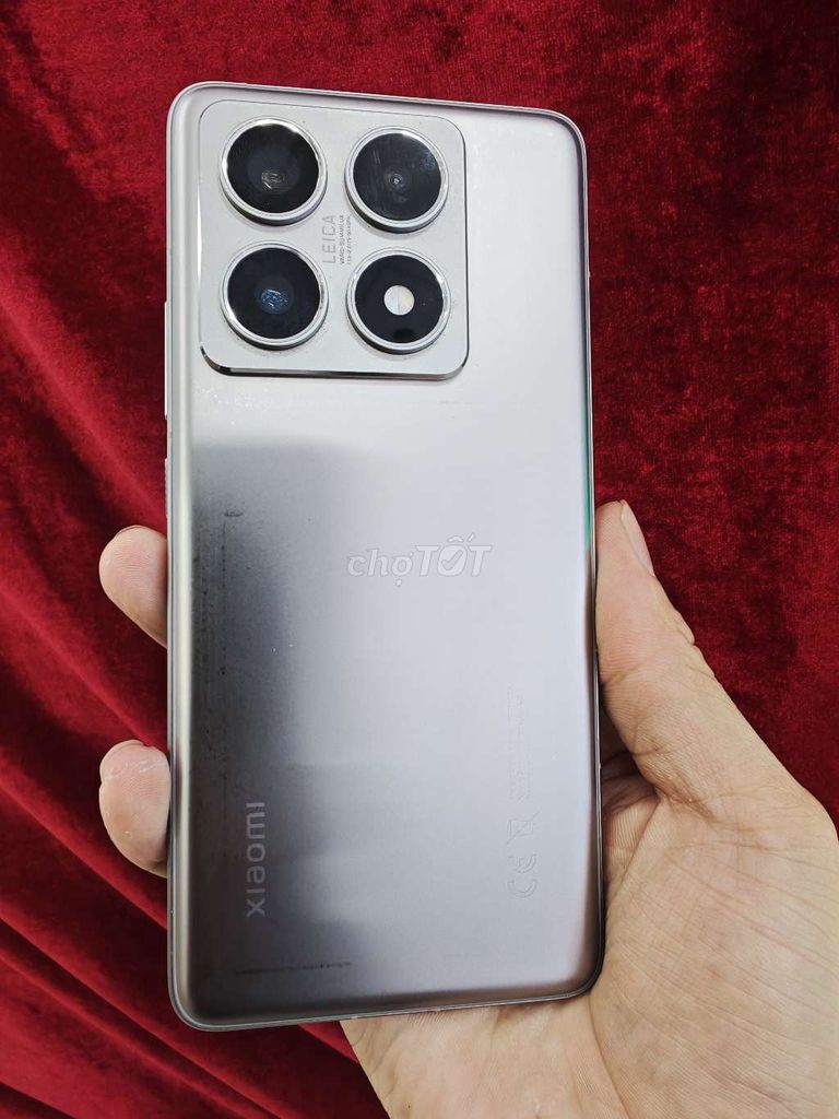 Xiaomi 14T Pro 512GB Xám 12GB 120W. Mua bán Điện thoại tại Quận Thanh Khê Đà Nẵng được đăng bởi FUKIE Điện thoại cũ giá rẻ đà nẵng hình 1