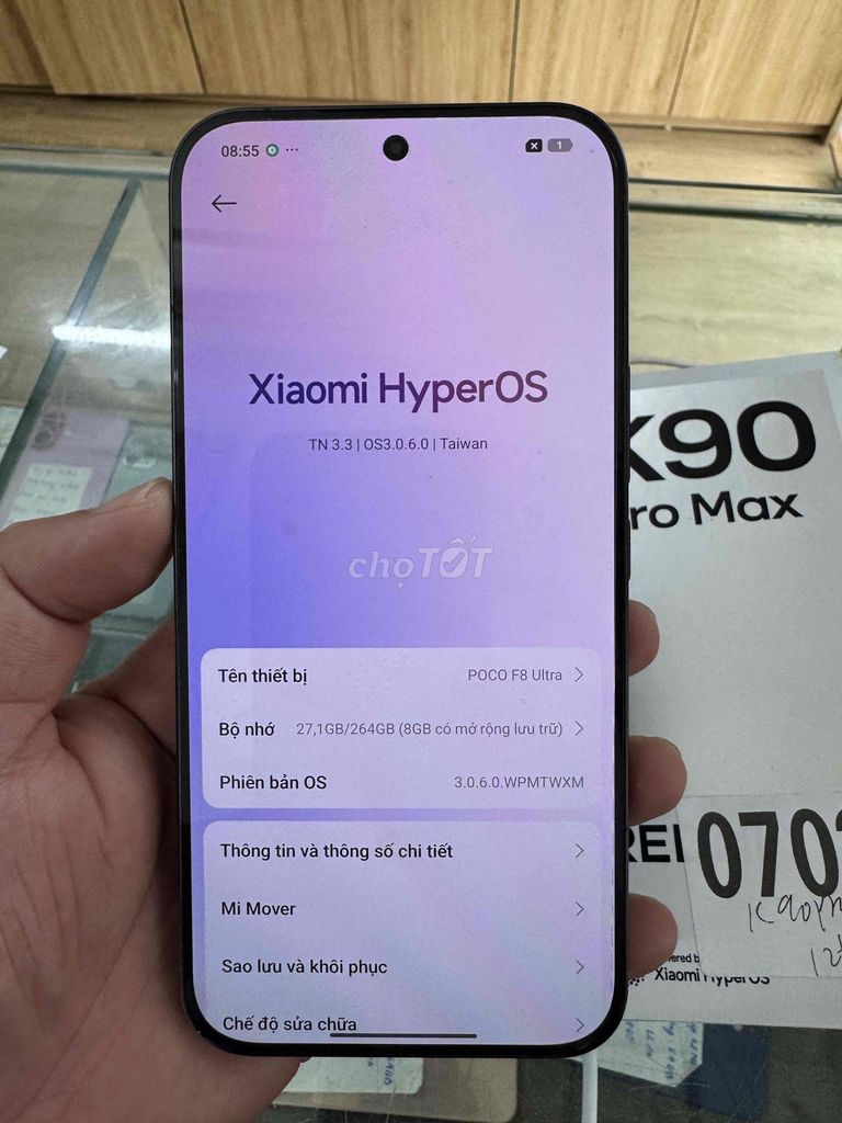 Xiaomi Redmi K90 Pro Max 12GB/256GB Đen. Mua bán Điện thoại tại Quận Đống Đa Hà Nội được đăng bởi Lê Khuyến hình 1