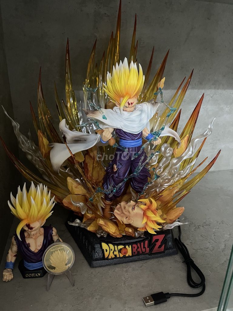 Mô hình Resin Dragonball - Gohan CPR studio. Mua bán Đồ sưu tầm, đồ cổ tại Thành phố Phan Thiết Bình Thuận được đăng bởi SuperCat hình 1