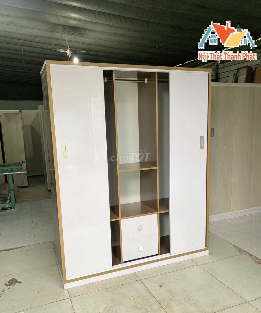 Tủ quần áo Tủ quần áo  Tủ quần áo  ! * Tủ quần áo. Mua bán Tủ, kệ gia đình tại Quận 1 Tp Hồ Chí Minh được đăng bởi Xưởng Thành Phát hình 1