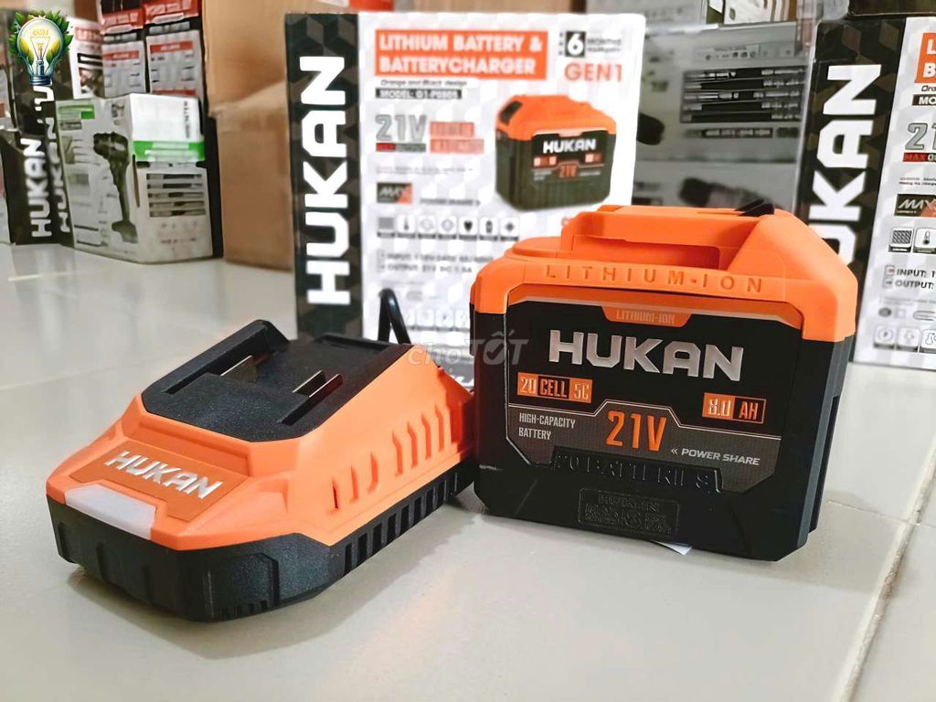Pin Hukan G1-CBP6015 6.0Ah 21V Cam Đen. Mua bán Đồ chuyên dụng, Giống nuôi trồng tại Thành phố Rạch Giá Kiên Giang được đăng bởi NHÃ ĐAN KG hình 1