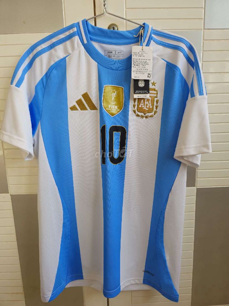 Áo chính hãng Messi 10, mới 100%, bao auth